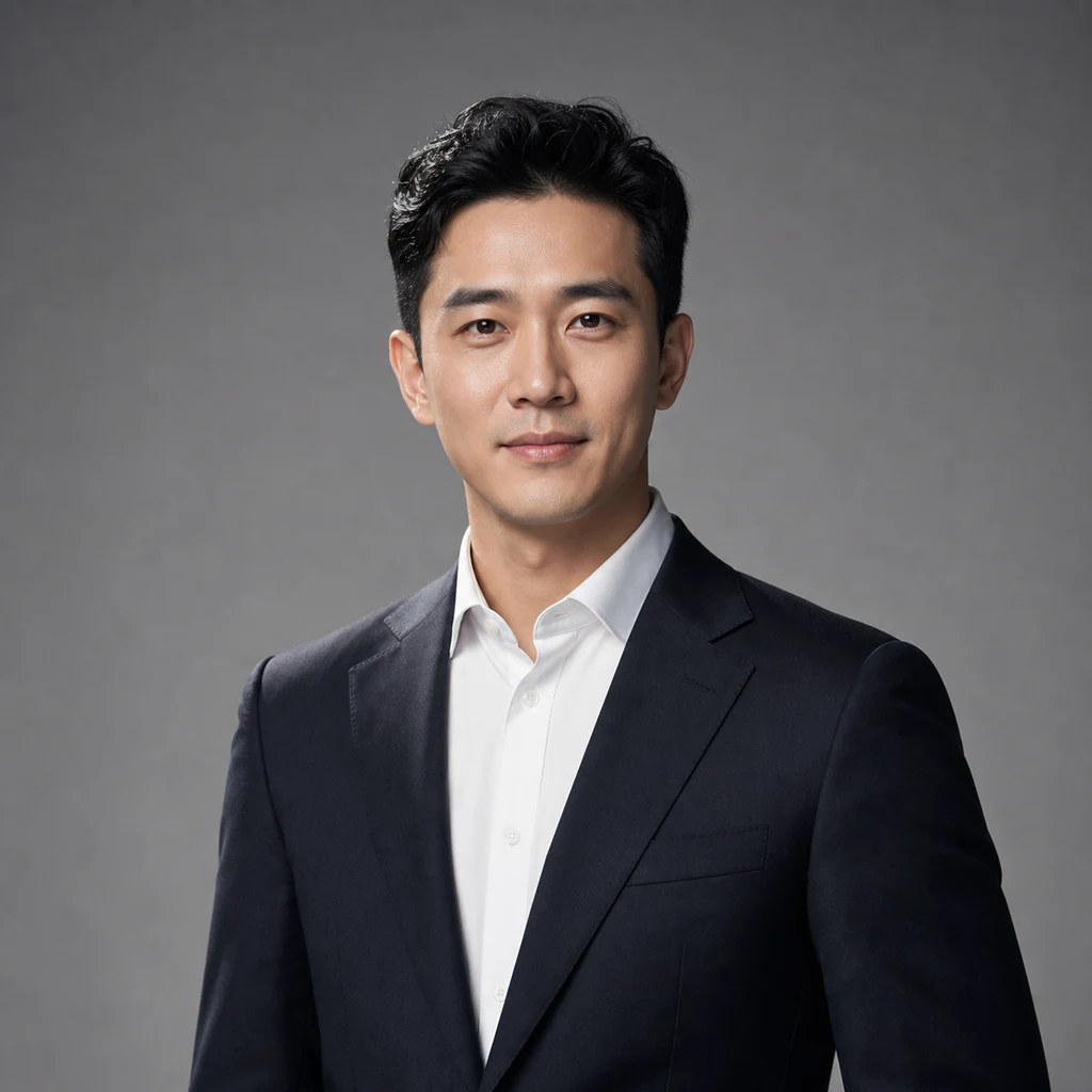 职业形象照高级商务棚拍示例图